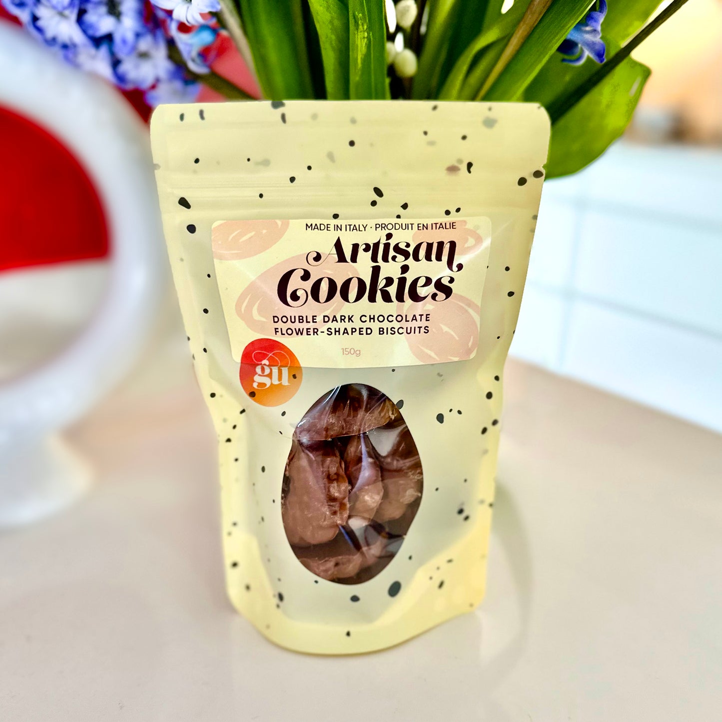 Double Chocolate Flower Cookies - NEW!