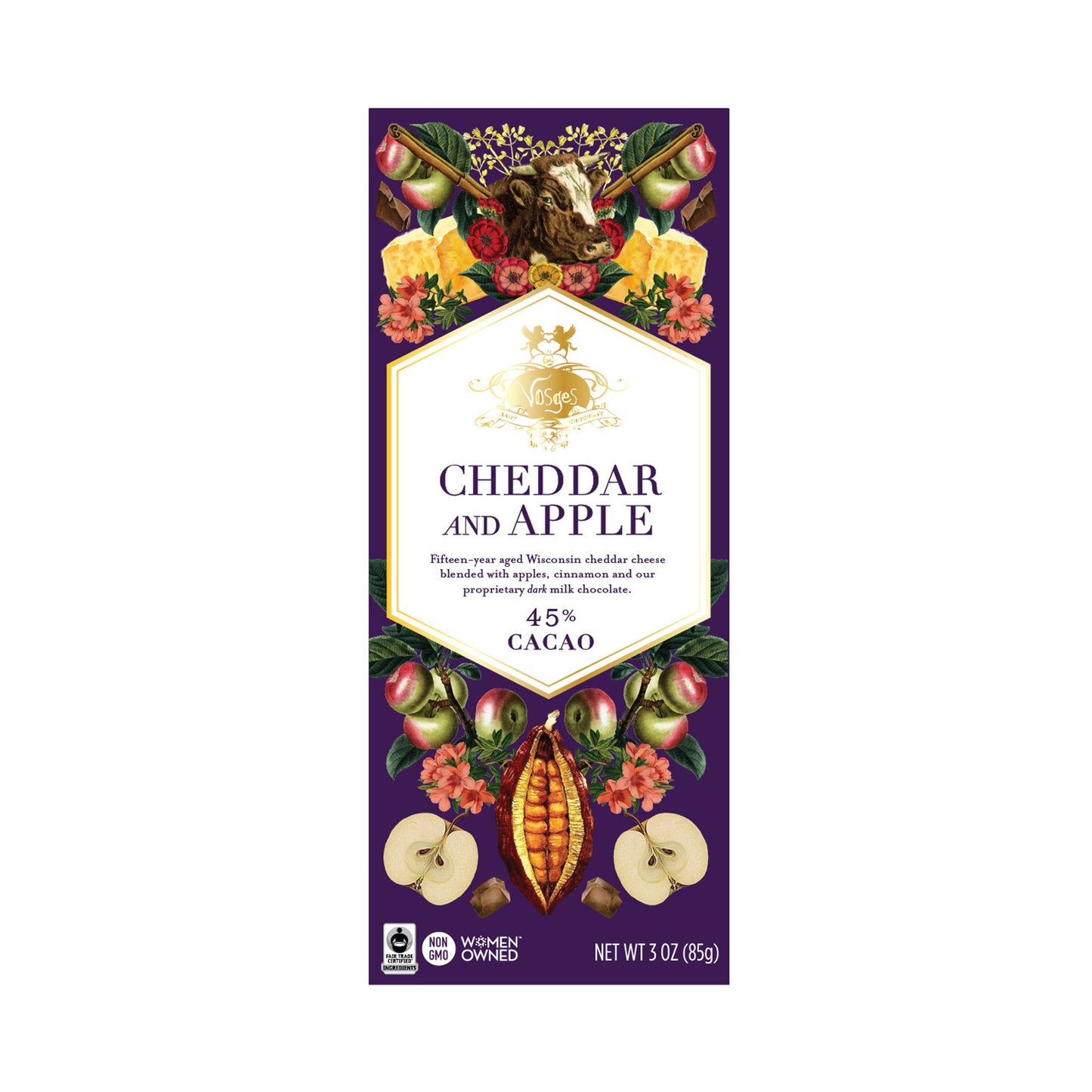 Cheddar and Apple Bar