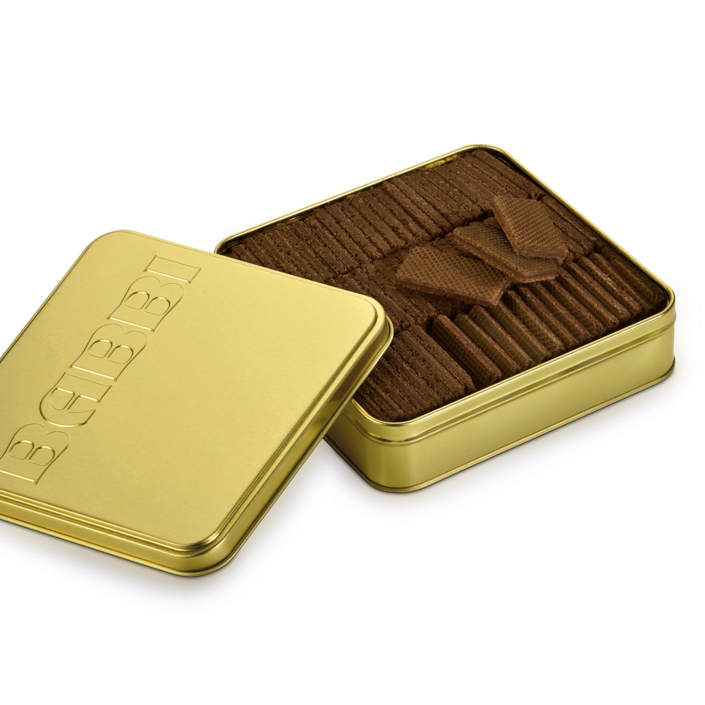 Waferini Gold Tin Double Chocolate