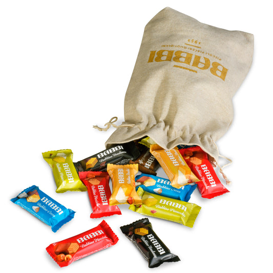 Babbini Wafers in Burlap Sack - NEW!