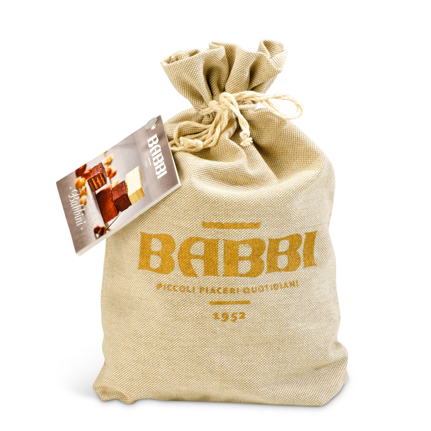 Babbini Wafers in Burlap Sack - NEW!