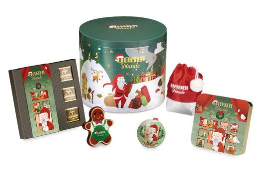 Santa Hatbox Tin - NEW!