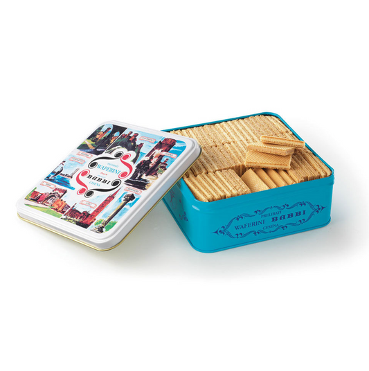 Waferini Nocciola in Emilia Romagna Retro Large Tin - NEW!