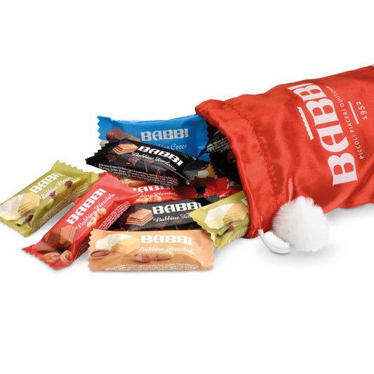 Santa Sack with Babbini · RED