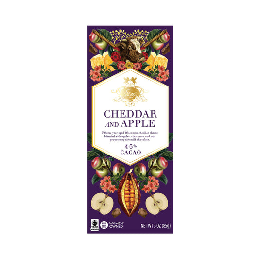 Cheddar and Apple Bar