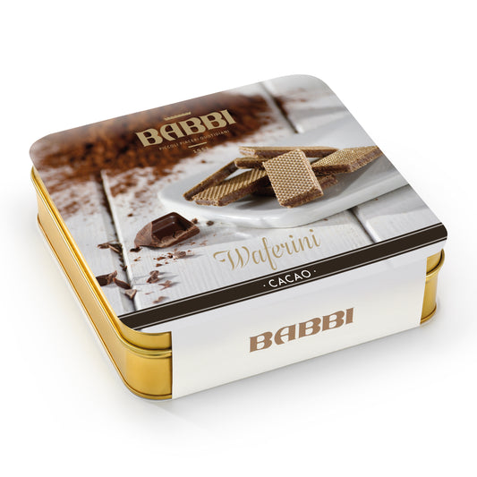 Waferini Gold Tin Double Chocolate